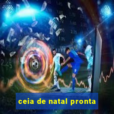 ceia de natal pronta